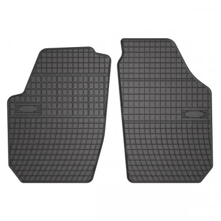 Tapete de borracha FROGUM, 4 unid. BASIC, traseiro dianteiro, conjunto, cor preta, adequado para SKODA ROOMSTER 03.06-05.15, Van
