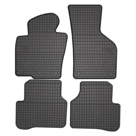 Tappetino in gomma FROGUM, 4 pz. BASIC, posteriore anteriore, set, colore nero, adatto per VW CC B7, PASSAT ALLTRACK B7, PASSAT B6, PASSAT B7 03.05-12.20, Coupe Berlina Station wagon