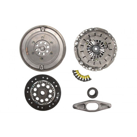 Conjunto de embreagem Conjunto de embreagem com rolamento e volante com massa dupla 240mm BMW 1 E87 3 E46 3 E90 3 E91 5 E60 5 E61 X3 E83 2.0D 09.01-06.12 LUK 600 0238 00