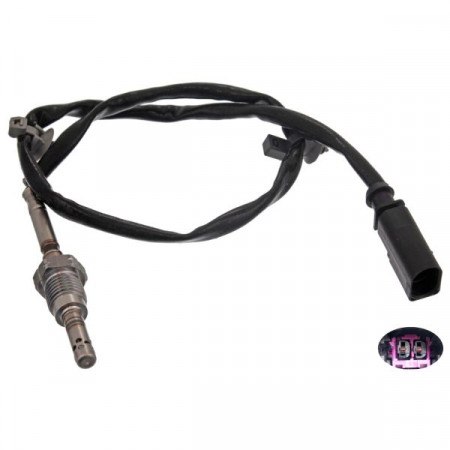 Sensor, Abgastemperatur Abgastemperatursensor nach Turbo AUDI A4 ALLROAD B8 A4 B8 A5 Q5 2.0D 01.08-05.17 FEBI FE49303