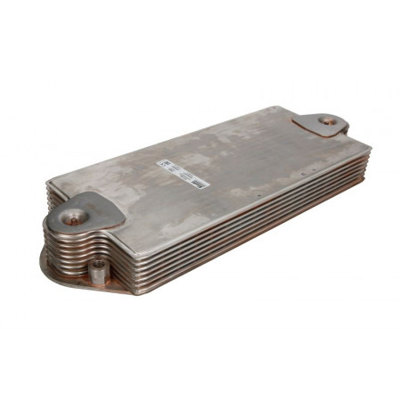 Enfriador de aceite, aceite de motor Enfriador de aceite 160x53x440mm SCANIA PGRT DC16.21 04.10- NISSENS NIS 91143