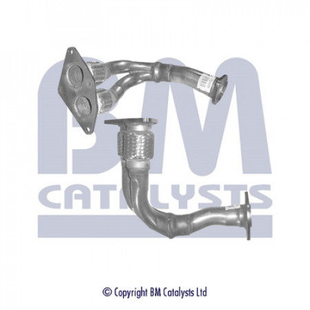 Raccord d'échappement Tuyau d'échappement Avant x480mm RENAULT MEGANE I 2.0 07.96-08.03 BM CATALYSTS BM70409