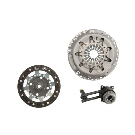 Set ambreiaj Kit ambreiaj cu rulment hidraulic Cu capac ambreiaj cu cilindru sclav ambreiaj central cu placa de presiune 210mm FORD FIESTA V FUSION MAZDA 2 1.4D 11.01-12.12 LUK 621 3011 33