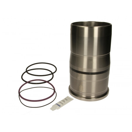 Binnendiameter zuigervoering: 131 mm lengte: 262 mm flensdiameter: 1596 mm RVI KERAX MAGNUM VOLVO FH FH II FM FM II FMX FMX II FMX III D13A360-DXi13 09.05- MAHLE 037 WN 56 01