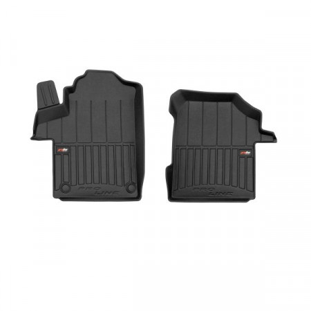 Gummi-Fußmatten-Set Fußmatten TPE 2 Stk. Kanäle ProLine 3D Frontfarbe Schwarz MERCEDES EQV W447 06.20- Van FROGUM FRG 3D427082