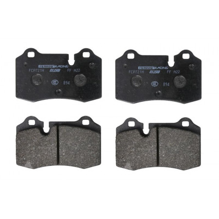 Remblokken - Professionele Ferodo DS2500 remblokken Q C2 R2 grind / Lancia Delta TURBO 4x4 91 - FERODO FCP721H