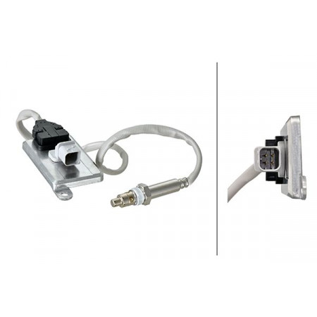 Sensor NOx, catalizador NOx Sensor NOx MERCEDES ACTROS MP4 / MP5 ANTOS AROCS ATEGO 3 ECONIC 2 471.943-OM936.974 07.11- HELLA 6PN358 186-721