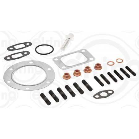 Set montaggio turbocompressore Set montaggio turbocompressore con guarnizioni IVECO EUROCARGO I-III RVI C G MANAGER MAXTER MIDLINER MIDLUM PREMIUM 8060.25R.4200-MIDR06.02.26Y/41 09.87- ELRING EL434810