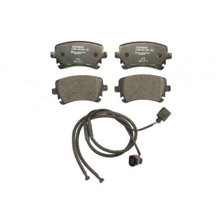 Kit pastiglie freno posteriori BENTLEY CONTINENTAL VW PHAETON 3.0D-6.0 04.02-01.19 BOSCH 0 986 494 669