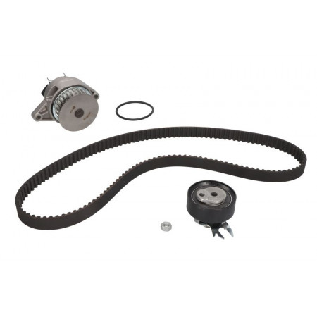 Set water pump + toothed belt Timing set belt + pulley + water pump SEAT CORDOBA CORDOBA VARIO IBIZA II INCA SKODA FELICIA I FELICIA II OCTAVIA I VW CADDY II CADDY II/MINIVAN GOLF III POLO 1.6 09.92-09.04 BOSCH 1 987 946 993