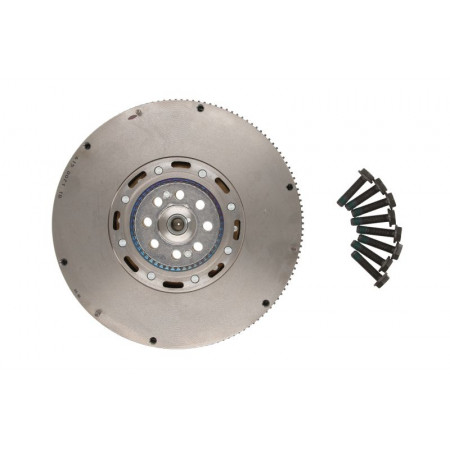 Steering wheel with manual double mass, screw kit, friction adjustment plate without guide bearing AUDI A4 B5 A6 C4 A6 C5 A8 D2 SKODA SUPERB I 2.4/2.8 12.95-03.08 LUK 415 0071 10