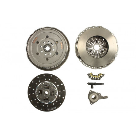 Kit frizione Kit frizione con volano a doppia massa e cuscinetto idraulico con viti: si 270mm FORD TRANSIT TRANSIT V363 2.2D 04.06- LUK 600 0262 00