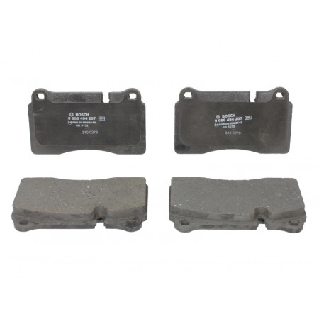Kit pastiglie freno anteriori AUDI A3 TT CHEVROLET CORVETTE SEAT ATECA LEON LEON SC LEON SPORTSTOURER LEON ST VW TOUAREG 1.0-6.2 10.02- BOSCH 0 986 494 207