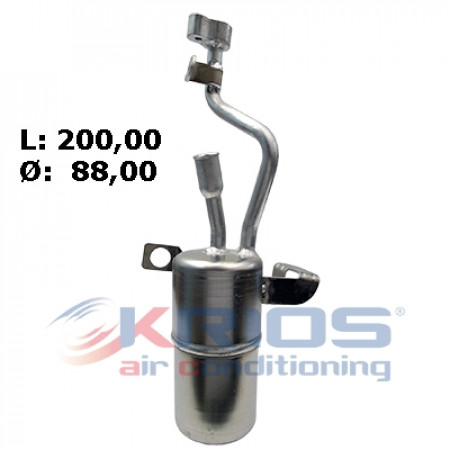 Essiccatore, climatizzatore Essiccatore climatizzatore FORD C-MAX FOCUS C-MAX FOCUS II 1.4-2.0 10.03-09.12 MEAT & DORIA MDK132350