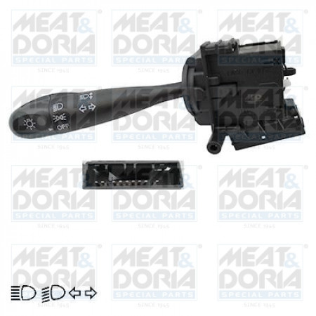 Interruttore piantone sterzo Interruttore combinato sotto il volante Indicatori luminosi HYUNDAI ACCENT III KIA PICANTO RIO II 04.04- MEAT & DORIA MD23501