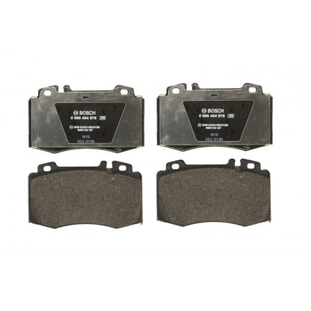 Kit pastiglie freno anteriori MERCEDES C CL203 C T-MODEL S203 C W203 CLK A209 CLK C209 CLS C219 E T-MODEL S211 E W211 S W220 SL R230 1.8-5.5 10.98-01.12 BOSCH 0 986 494 576
