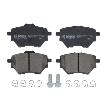 Jeu de plaquettes de frein arrière CITROEN BERLINGO BERLINGO/MINIVAN C4 GRAND PICASSO II C4 III C4 PICASSO II C4 SPACETOURER GRAND C4 SPACETOURER 1.2-Electrique 02.13- BOSCH 0 986 424 853