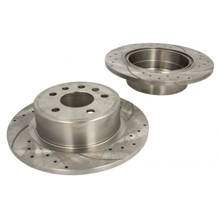 Disco freno Set dischi freno 2 pz. 2 pezzi SPEEDMAX Taglio-Forato L/R diametro esterno 286 mm spessore 12 mm OPEL OMEGA B 2.0-3.2 03.94-07.03 SPEEDMAX 5201-01-0332PTUOTUV