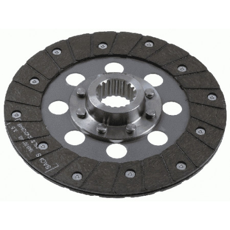 Organische koppelingsplaat 225 mm volledig profiel RENAULT TWINGO II AEBI TERRATRAC DEUTZ FAHR D LAMBORGHINI C F2L912-K4M854 SACHS 1864 103 016