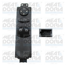 Interrupteur lève-vitre Interrupteur lève-vitre Avant Gauche MERCEDES VIANO W639 VITO W639 VITO / MIXTO W639 2.0D-Électrique 09.03- MEAT & DORIA MD26065