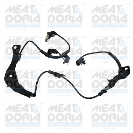 Sensor, wielsnelheid ABS sensor Rechtsvoor MITSUBISHI L200 / TRITON 2.4D 11.14- MEAT & DORIA MD901126