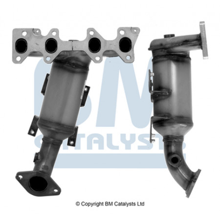 Katalysator EURO 6 ALFA ROMEO MITO FIAT GRANDE PUNTO LINEA PANDA PANDA/HATCHBACK PUNTO PUNTO EVO PUNTO EVO/HATCHBACK PUNTO/HATCHBACK QUBO 1.2/1.4/1.4CNG 06.05- BM CATALYSTS BM92270H