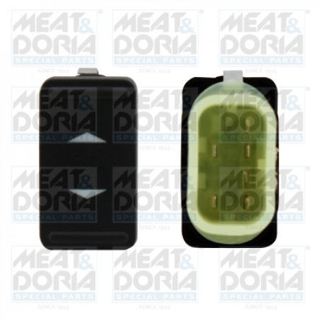 Interruttore, alzacristallo Interruttore, alzacristallo Anteriore Dx FORD FOCUS II 1.4-2.5 07.04-09.12 MEAT & DORIA MD26189