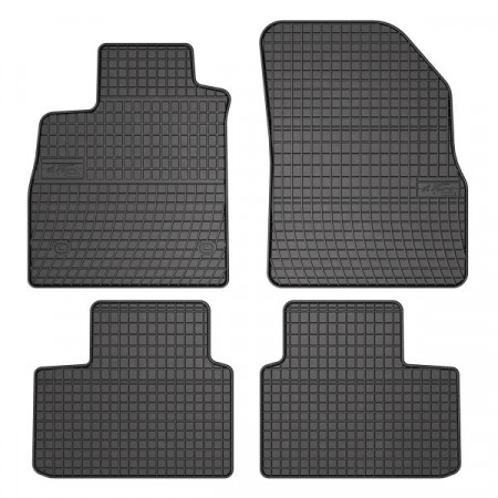 Set tappetini in gomma 4 pezzi BASIC set anteriori/posteriori colore nero RENAULT TALISMAN 06.15- Berlina / Station wagon FROGUM MMT A040 547020