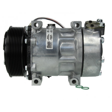 Compresor, climatizare Air-conditioning compressor SCANIA PGRT 03.04- NISSENS NIS 89476