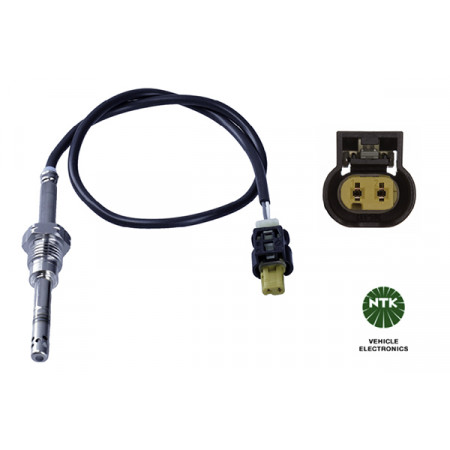Capteur, température des gaz Sonde de température des gaz d'échappement avant turbo MERCEDES C CL203 C T-MODEL S203 C W203 CLC CL203 CLK C209 E T-MODEL S211 E VF211 E W211 VIANO W639 2.0D-3.2D 03.01- NGK TSA93529