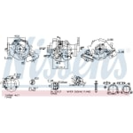 Turbocompresseur Turbocompresseur LEXUS LX TOYOTA LAND CRUISER 200 4.5D 09.07- NISSENS NIS 93680