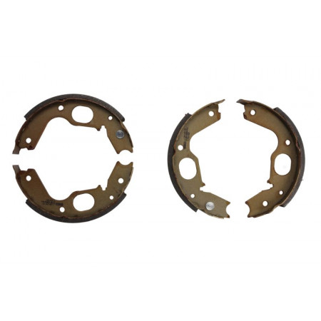 Set of brake shoes, handbrake Set of rear brake shoes MITSUBISHI L400 PAJERO CLASSIC PAJERO II PAJERO III PAJERO SPORT I PAJERO SPORT II 2.4-3.5 12.90- BOSCH 0 986 487 719