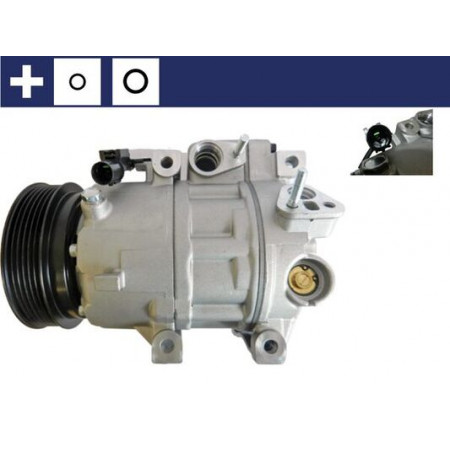 Compressor, ar condicionado Compressor de ar condicionado HYUNDAI GRANDEUR SANTA FE II SONATA V KIA MAGENTIS II 2.0D/2.2D/2.4 01.05-12.12 MAHLE ACP 1411 000S