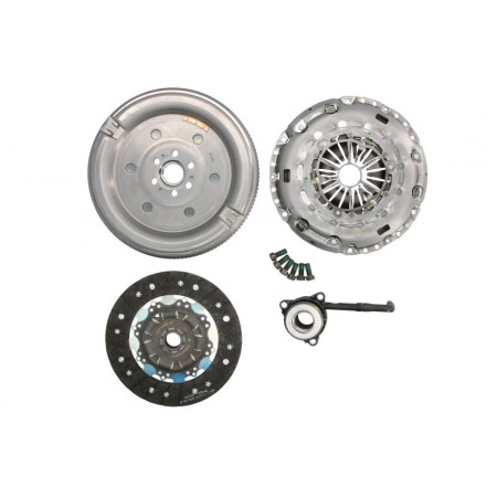 Conjunto de embreagem Kit de embreagem com volante com massa dupla e rolamento hidráulico 240mm FORD GALAXY I VW MULTIVAN V SHARAN TRANSPORTER V 1.9D/2.0D 11.02-08.15 LUK 600 0321 00