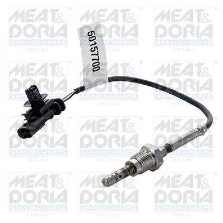 Sensor uitlaatgastemperatuur Uitlaattemperatuursensor vóór de katalysator FIAT 500X TIPO 1.3D 11.14- MEAT & DORIA MD12496