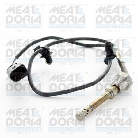 Capteur, température des gaz Sonde de température des gaz d'échappement avant DPF AUDI A4 B7 3.0D 11.04-03.09 MEAT & DORIA MD12335