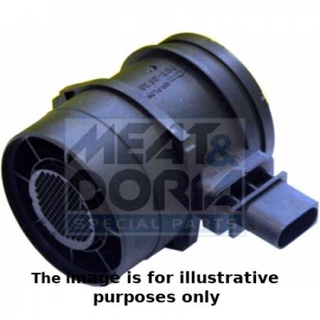Sensor de fluxo de ar Medidor de vazão de ar módulos de 4 pinos MERCEDES VIANO W639 VITO W639 VITO / MIXTO W639 BMW 1 E81 1 E82 1 E87 1 E88 3 E90 3 E91 3 E92 3 E93 7 E65 E66 2.0D-4.4D 10.02- MEAT & DORIA MD86223E