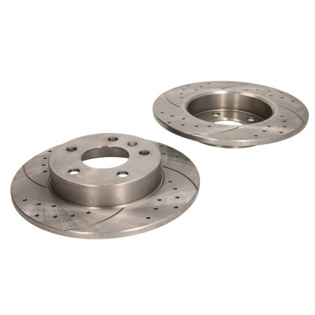 Hocheffiziente Bremsscheibe SPEEDMAX Full Cut-Drilled hinten L/R Außendurchmesser 264 mm Dicke 99 mm 2 Stück OPEL ASTRA G ASTRA G/KOMBI ASTRA H ASTRA H GTC 1.3D-2.2D 02.98- SPEEDMAX 5201-01- 0390PTUOTUV