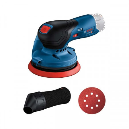 Amoladoras Amoladora excéntrica/oscilante Motor brushless GEX 12V-125 voltaje: 12V diámetro del disco: 125mm amplitud de oscilación: 25mm ajuste de velocidad BOSCH 0 601 372 101