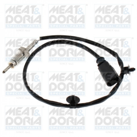 Sensor, exhaust gas temperature Exhaust gas temperature sensor before turbo AUDI A4 ALLROAD B8 A4 B7 A4 B8 A5 A6 C7 Q5 SEAT EXEO EXEO ST 2.0D 11.04-09.18 MEAT & DORIA MD12260