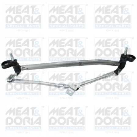 Elos do limpador de para-brisa Mecanismo do limpador de para-brisa OPEL ASTRA H ASTRA H CLASSIC ASTRA H GTC 03.05- MEAT & DORIA MD227079