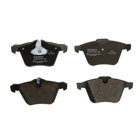 Remblokkenset voor JAGUAR F-TYPE XF I 2.0/3.0 06.12- BOSCH 0 986 494 808