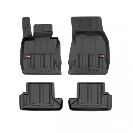 Floor mats set TPE 4 pcs ducts proLine 3D set color black BMW 6 E64 04.04-08.10 FROGUM FRG 3D425866