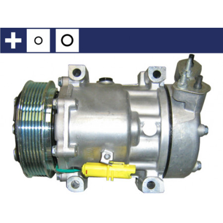 Compresor, climatizare Air-conditioning compressor CITROEN BERLINGO BERLINGO/MINIVAN C5 I C8 JUMPY I JUMPY II XSARA XSARA PICASSO FIAT SCUDO ULYSSE LANCIA PHEDRA PEUGEOT 406 607 807 1.4D-3.0 11.95- MAHLE ACP 1037 000S
