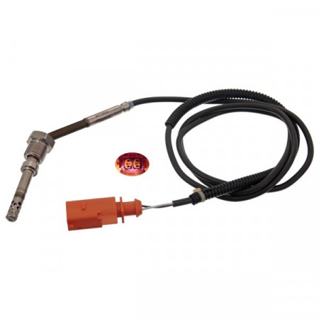 Senzor, temperatura gaze evacuare Senzor temperatura evacuare dupa DPF VW CALIFORNIA T5 CAMPER MULTIVAN T5 TRANSPORTER T5 2.5D 04.04-11.09 FEBI FE49286
