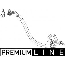 Airconditioningslang/leiding van airconditioningcompressor naar condensor hogedruk CITROEN C5 II C5 III PEUGEOT 407 1.8-2.2 03.04- MAHLE AP 101 000P