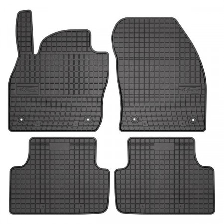Set tappetini in gomma 4 pezzi BASIC set anteriori/posteriori colore nero VW T-CROSS 12.18- FROGUM MMT A040 410473