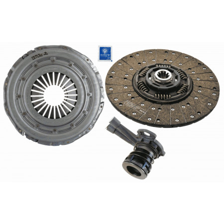 Kupplungssatz Kupplungssatz 362mm neu MAN L2000 M 2000 L 07.00- SACHS 3400 710 002:009