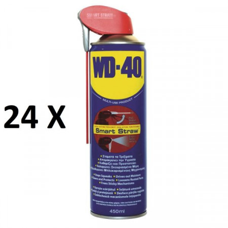 Deruginol Universal-Entfetter / Universal-Schmiermittel zum Eindringen 045L x24St. Anwendung: Rostumwandler Reinigung Auflösung Rostentfernung Multifunktionsfett WD-40 WD 40 450ML K24St
