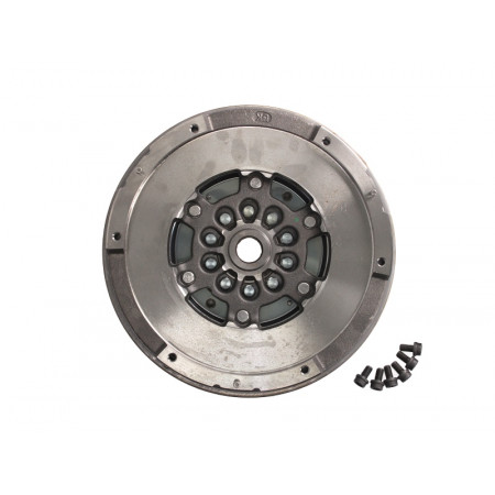 Volante motor con doble masa manual, kit de tornillos sin placa de ajuste de fricción, rodamiento guía AUDI A4 B8 A5 1.8 10.07-01.17 LUK 415 0343 10